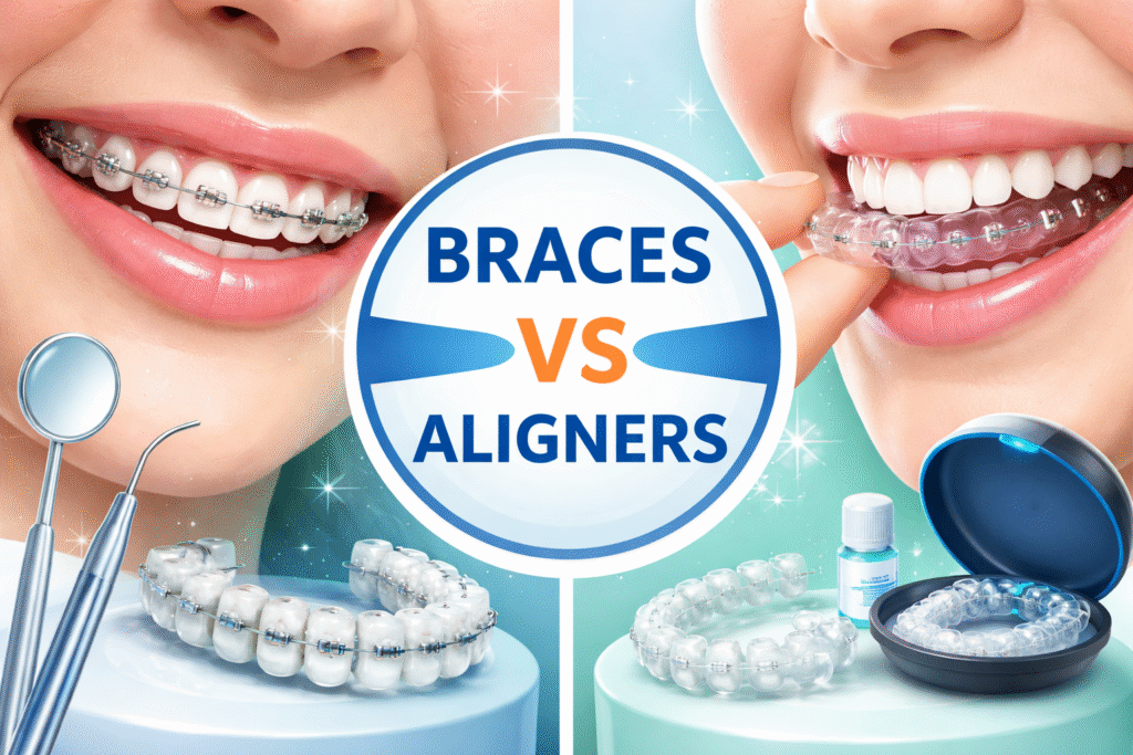 Traditional Braces vs Aligners: Which is better?