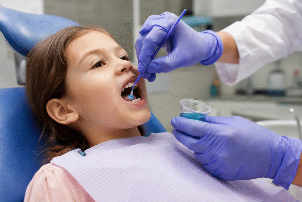 Best dentist in Vijayawada for dental fluoride treatment. 
