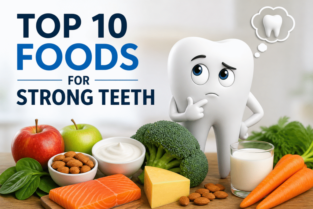 Best Foods for Strong Teeth & Healthy Gums in 2026