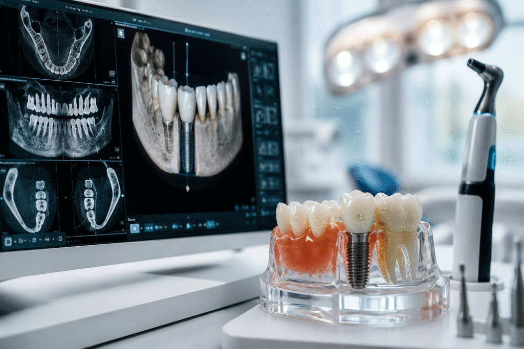 Latest technology used in dental implants