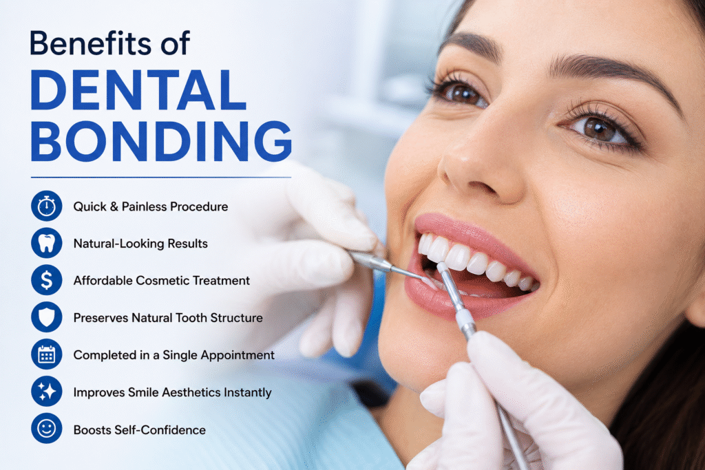 Dental bonding treatment
