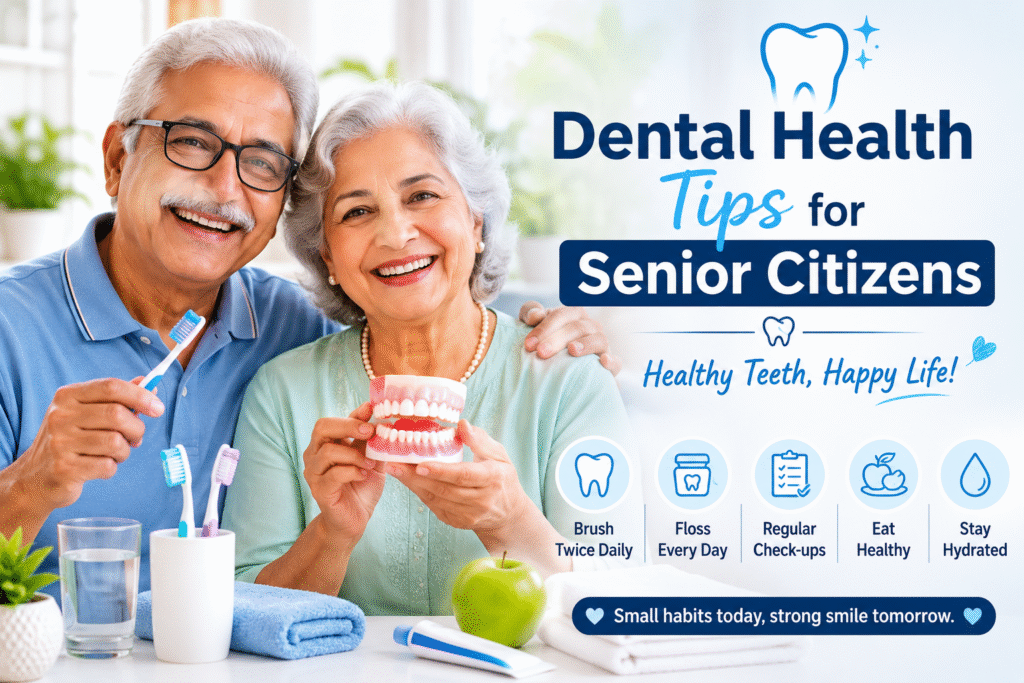 Dental health tips for senior citizens