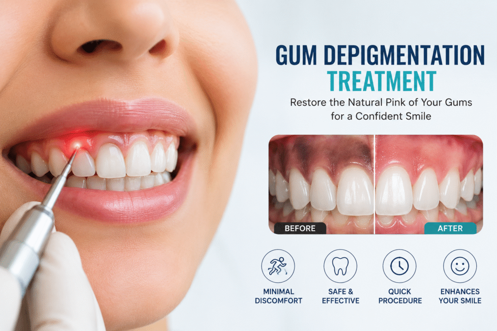 Gum Depigmentation in Vijayawada