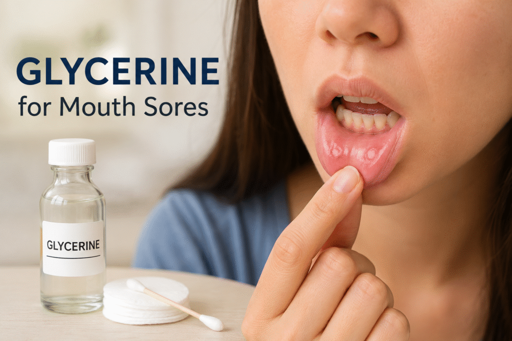 Glycerine benefits for mouth ulcers