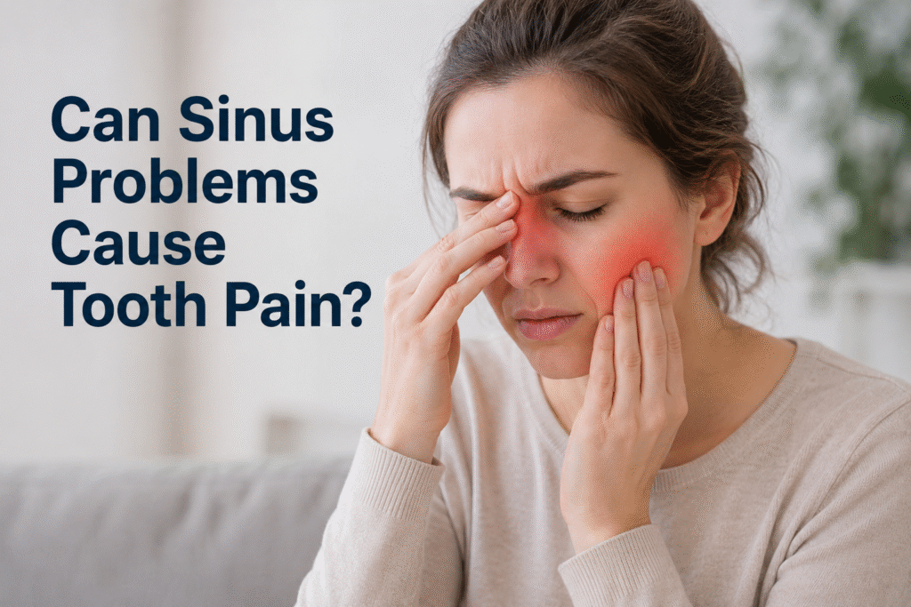 Can sinus problems cause tooth pain