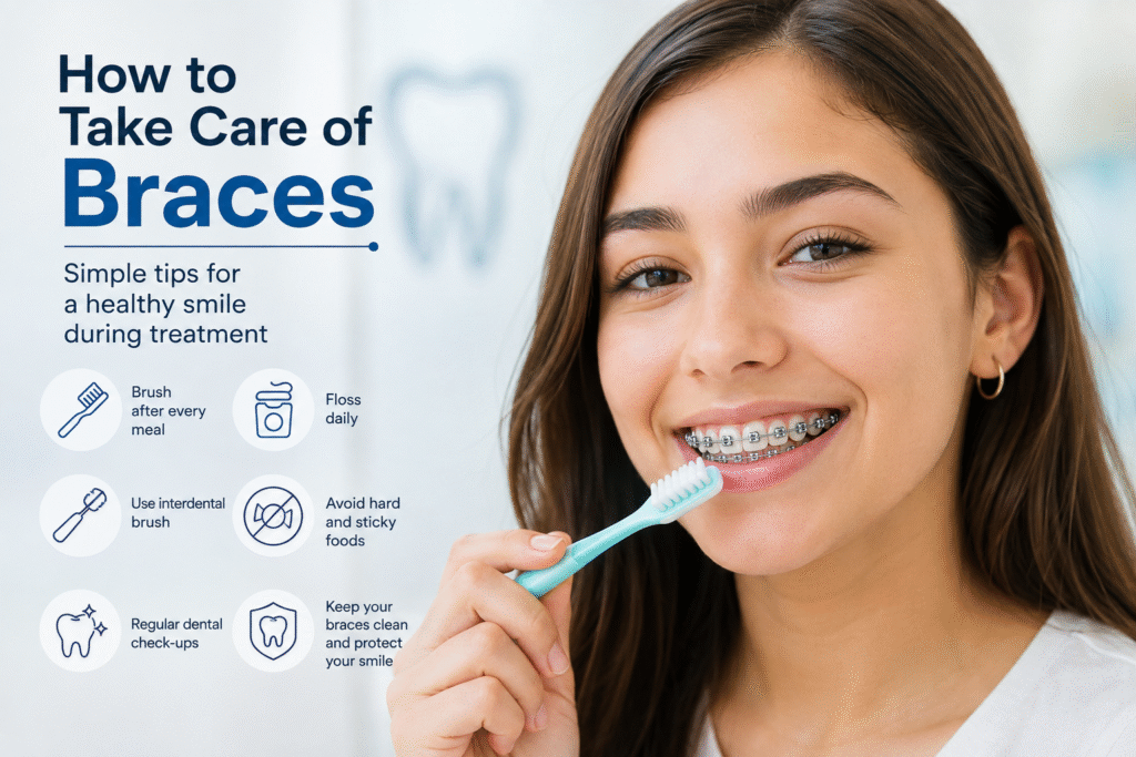 8 Tips for your first week of  braces