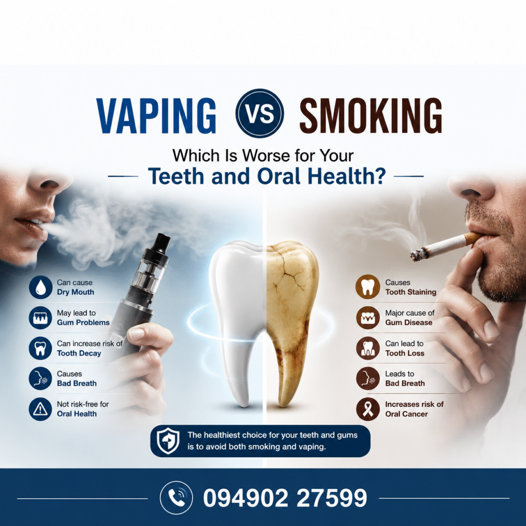 vaping is better than smoking?